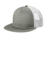 Port Authority C407 Snapback Flat Bill Trucker Cap Wholesale Blank