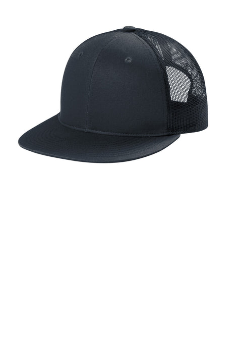 Port Authority C407 Snapback Flat Bill Trucker Cap Wholesale Blank