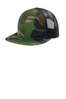Port Authority C407 Snapback Flat Bill Trucker Cap Wholesale Blank