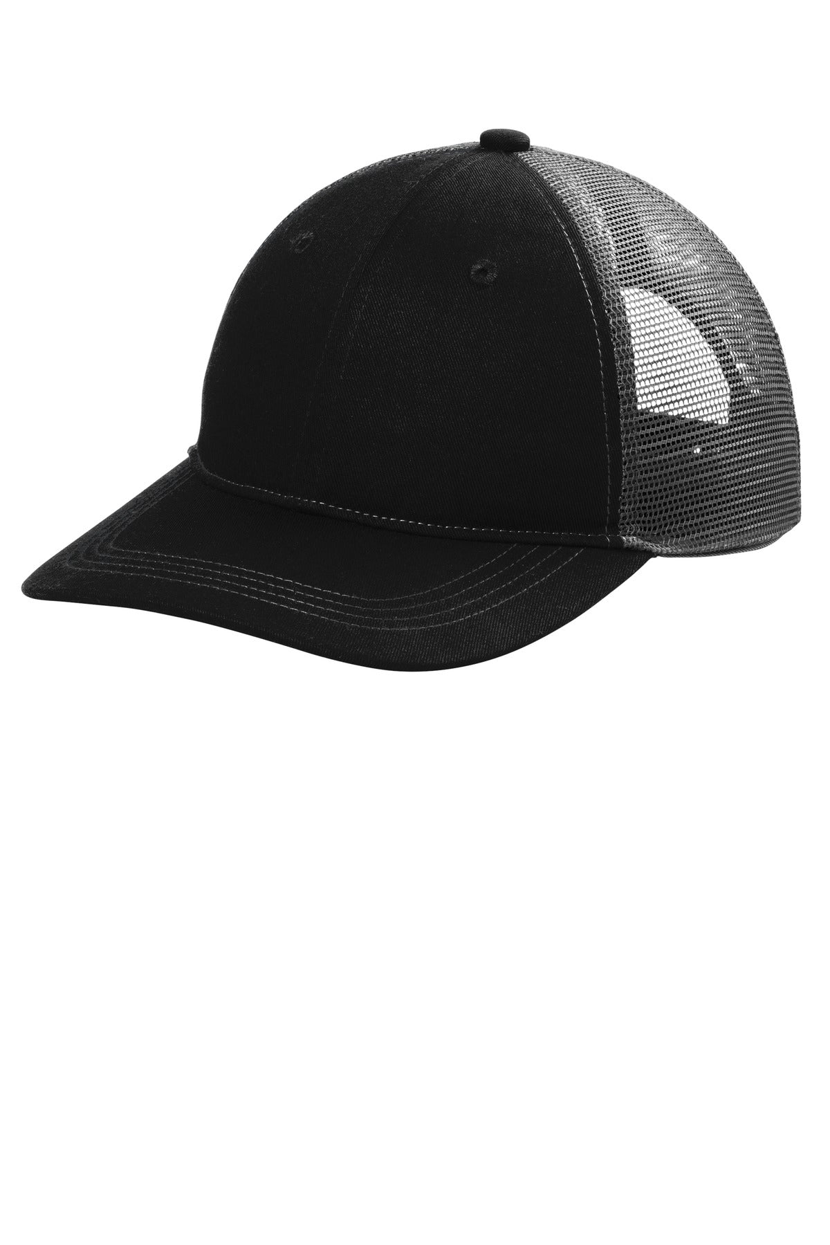 Port Authority ®  Unstructured Snapback Trucker Cap C409 - Port Authority C409