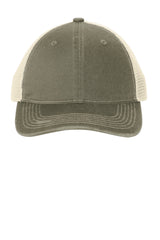 Port Authority C600 Distressed Mesh Back Cap Wholesale Blank