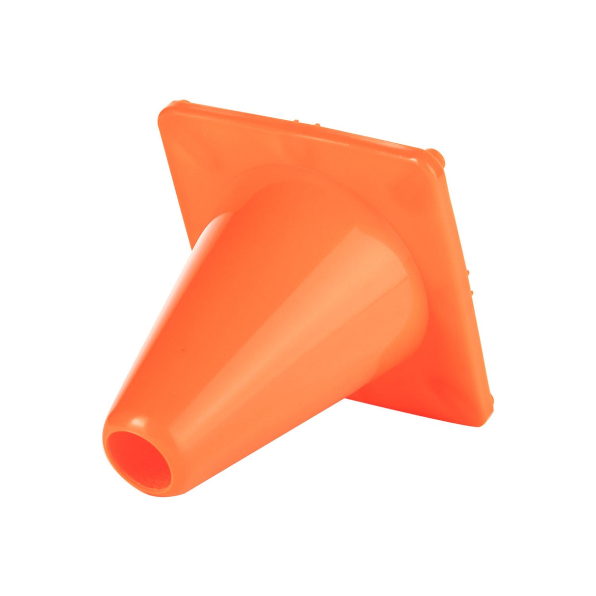6"H HIGH-VISIBILITY FLEXIBLE VINYL CONE ORANGE