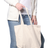 Royal Apparel C710ORG Organic Canvas Small Tote - Natural