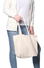 Royal Apparel C710ORG Organic Canvas Small Tote - Natural