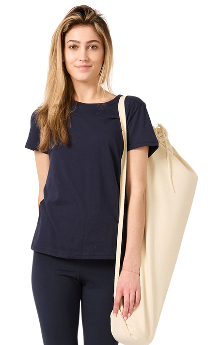 Royal Apparel C720ORG Organic Canvas Yoga Bag - Natural