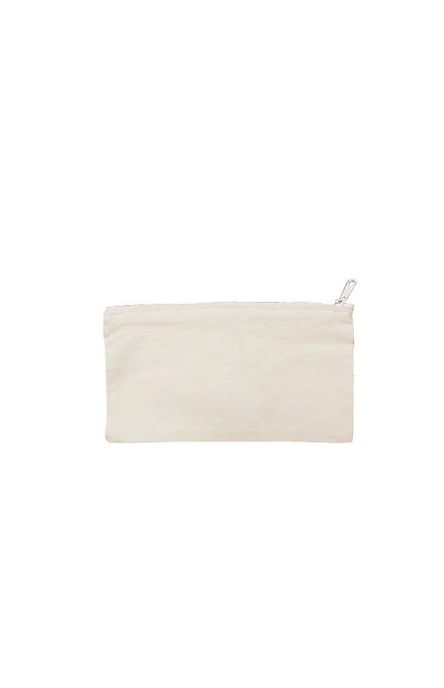 Royal Apparel C726ORG Organic Lightweight Canvas Pouch - Natural