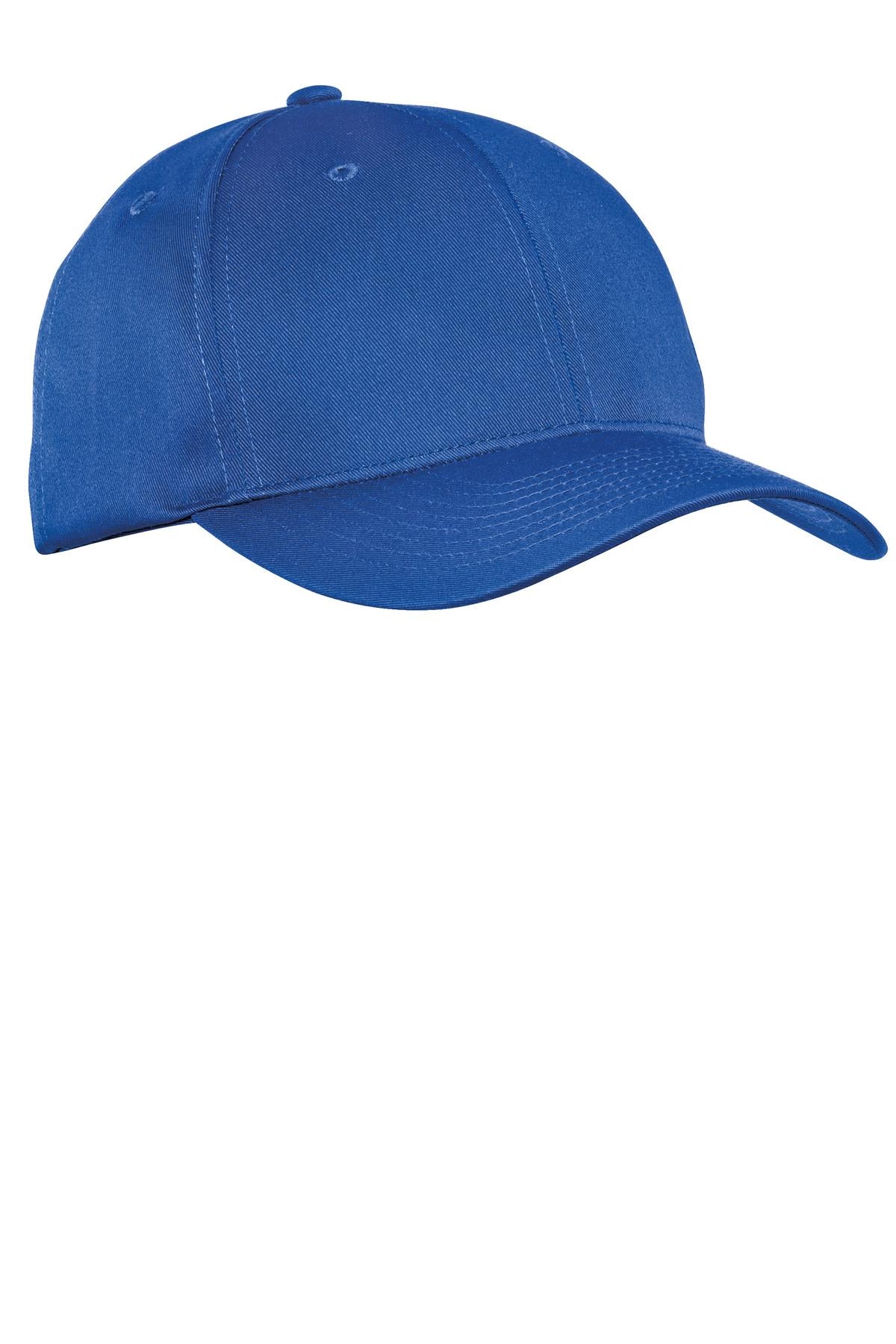 Port Authority C800 Fine Twill Cap Wholesale Blank