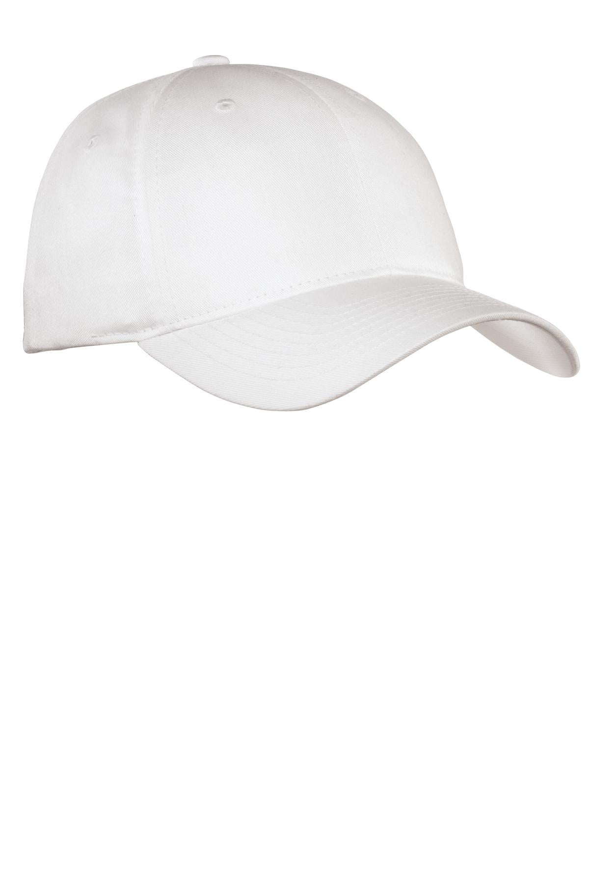 Port Authority C800 Fine Twill Cap Wholesale Blank