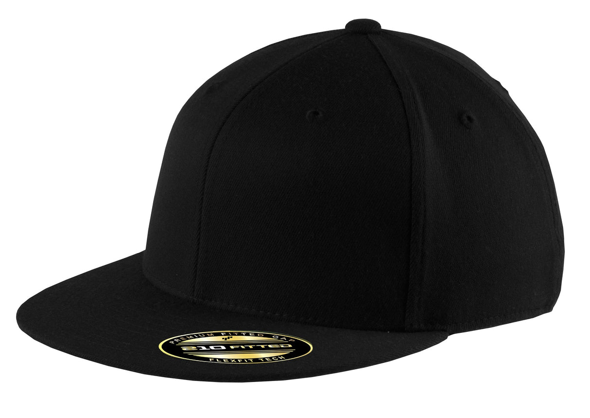 Port Authority C808 Flexfit 210 Flat Bill Cap Wholesale Blank