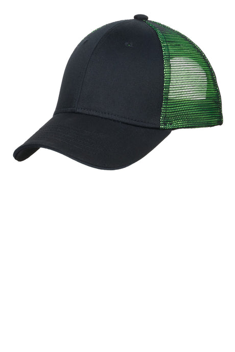 Port Authority C818 Double Mesh Snapback Sandwich Bill Cap Wholesale