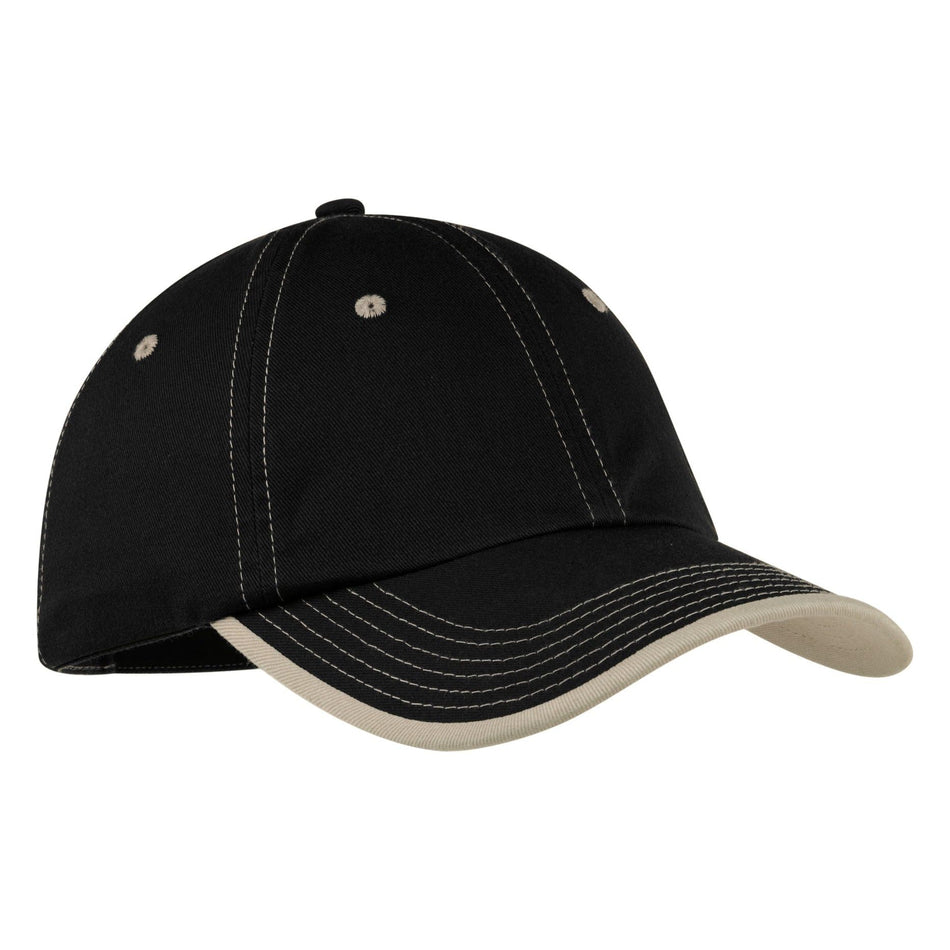 Port Authority ®  Vintage Washed Contrast Stitch Cap.  C835 - Port Authority C835