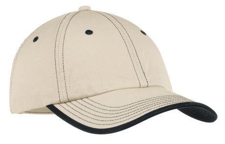 Port Authority ®  Vintage Washed Contrast Stitch Cap.  C835 - Port Authority C835