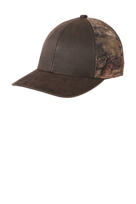 Port Authority C891 Pigment Print Camouflage Mesh Back Cap Wholesale