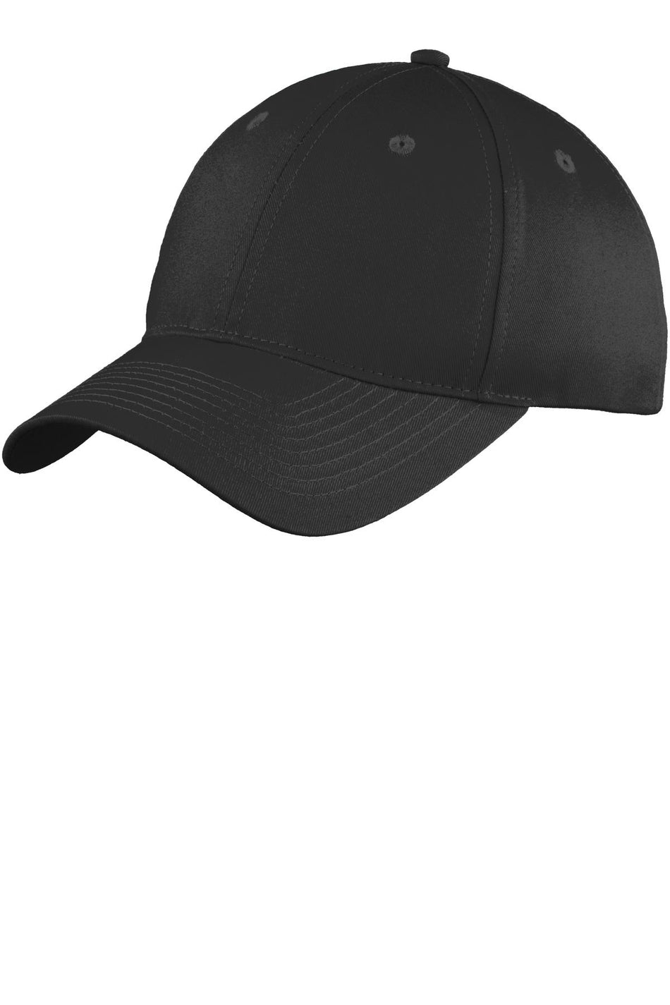 Port & Company ® Six-Panel Unstructured Twill Cap. C914 - Port & Company C914 Caps Port & Company Black OSFA