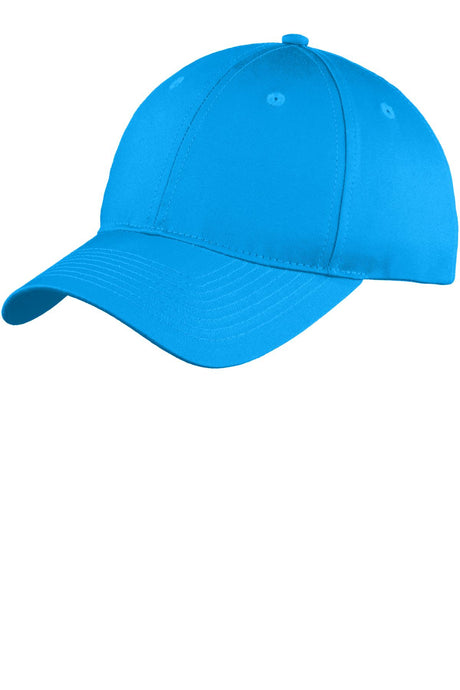 Port Authority YC914 Youth Six-Panel Unstructured Twill Cap