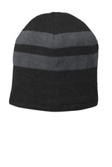 Port Authority ®  Fleece-Lined Striped Beanie Cap. C922 - Port & Company C922