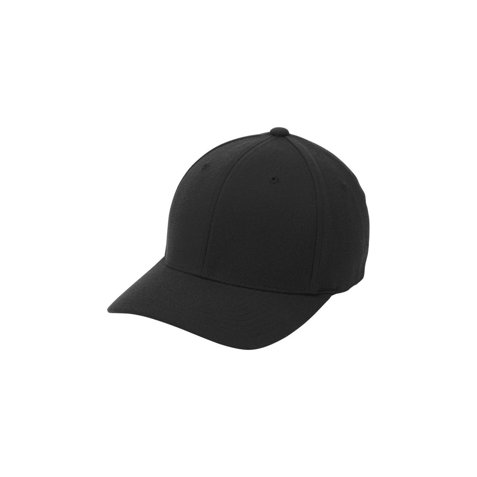 Port Authority ® Flexfit ® Wool Blend Cap. C928 - Port Authority C928 Caps Port Authority Black L/XL