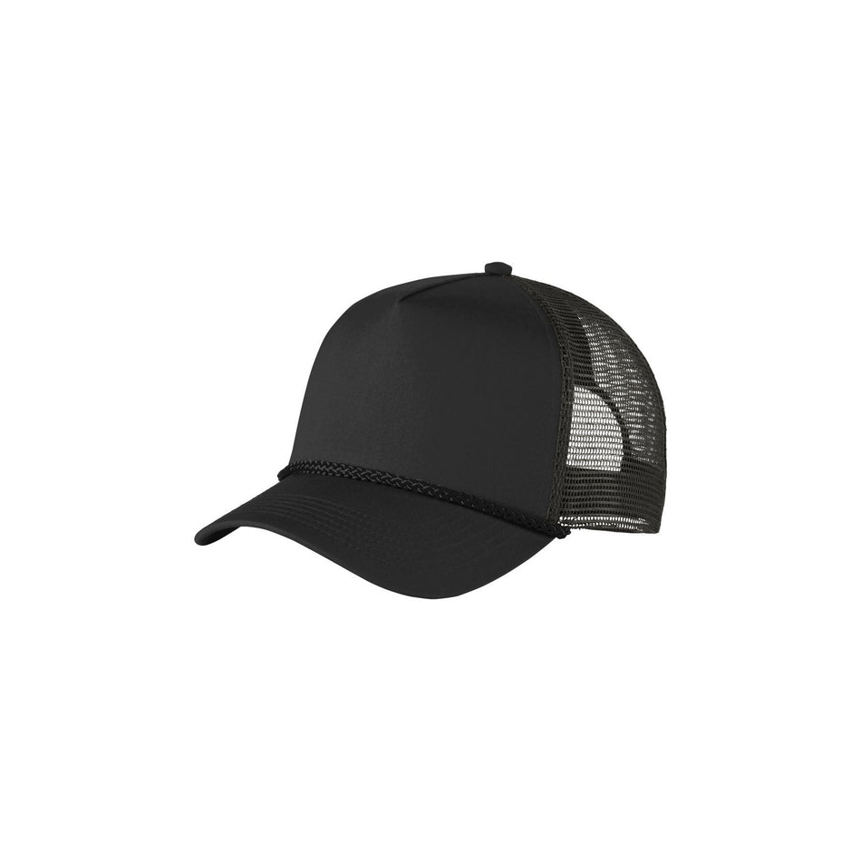 Port Authority ® 5-Panel Snapback Cap. C932 - Port Authority C932 Caps Port Authority Black OSFA