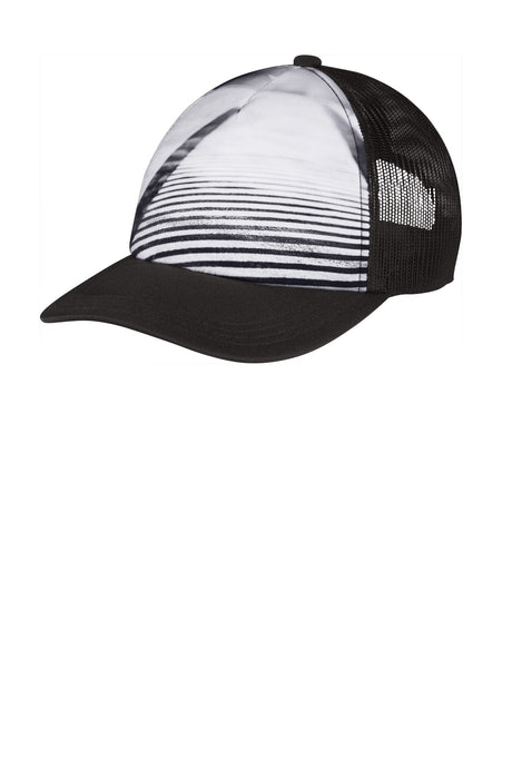 Port Authority C950 Photo Real Snapback Trucker Cap | Wholesale Blank