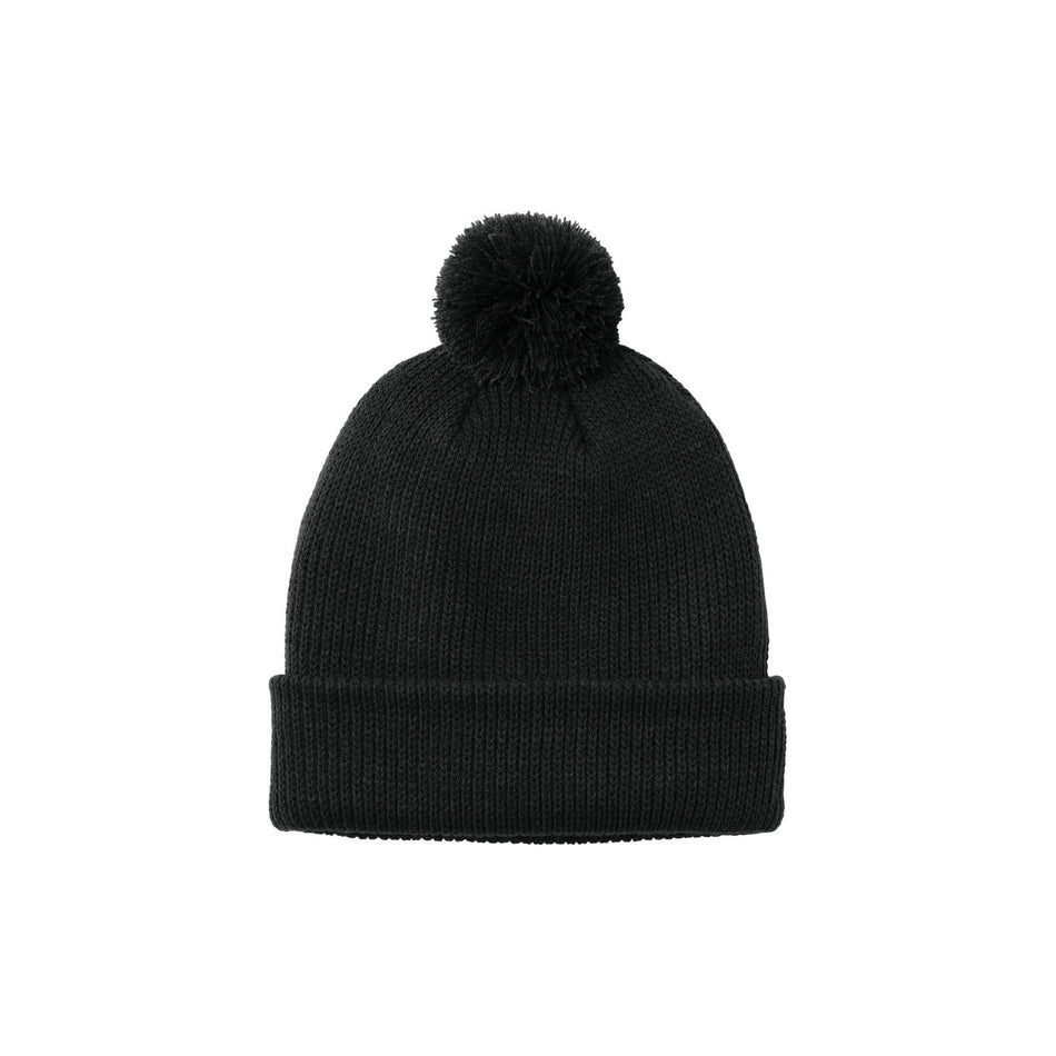 Port Authority ® Cozy Pom Beanie C978 - Port Authority C978 Caps Port Authority Deep Black OSFA