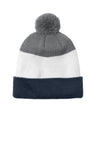Port Authority ®  Cozy Striped Pom Beanie C979 - Port Authority C979