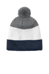 Port Authority C979 Cozy Striped Pom Beanie
