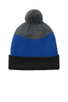 Port Authority ®  Cozy Striped Pom Beanie C979 - Port Authority C979