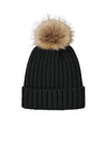 Port Authority ®  Faux Fur Pom Beanie C990 - Port Authority C990