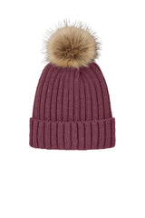 Port Authority ®  Faux Fur Pom Beanie C990 - Port Authority C990