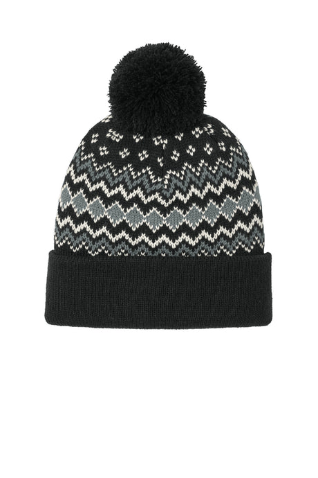Port Authority C991 Alpine Pom Beanie