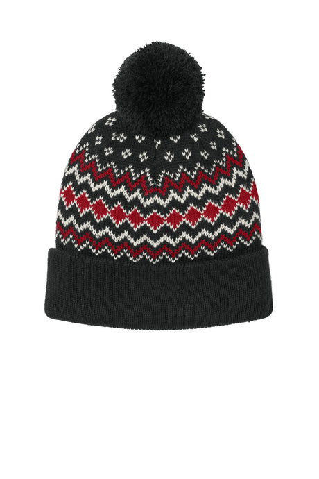 Port Authority C991 Alpine Pom Beanie