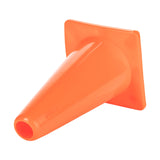 9"H HIGH-VISIBILITY FLEXIBLE VINYL CONE ORANGE