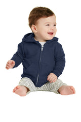 Port & Co ™  Infant Core Fleece Full-Zip Hooded Sweatshirt. CAR78IZH - Port & Company CAR78IZH