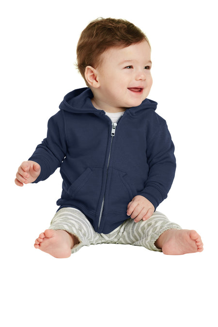 Joe's USA Infant Core Fleece Full-Zip Hooded Sweatshirt Infant & Toddler Port & Company