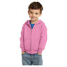 Joe's USA Toddler Core Fleece Full-Zip Hooded Sweatshirt Infant & Toddler Port & Company Candy Pink 2T
