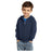 Joe's USA Toddler Core Fleece Full-Zip Hooded Sweatshirt Infant & Toddler Port & Company Navy 2T