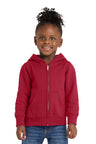 Port & Company CAR78TZH Toddler Core Fleece Full-Zip Hooded Sweatshirt | Port & Co CAR78TZH