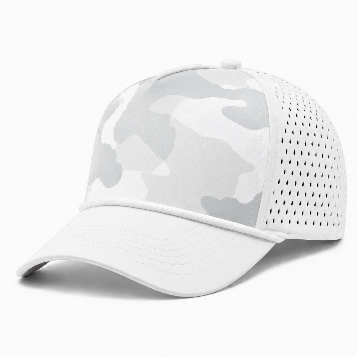 Joe's USA - CATCH FLOW - 5 Panel Perforated Rope Golf Hat