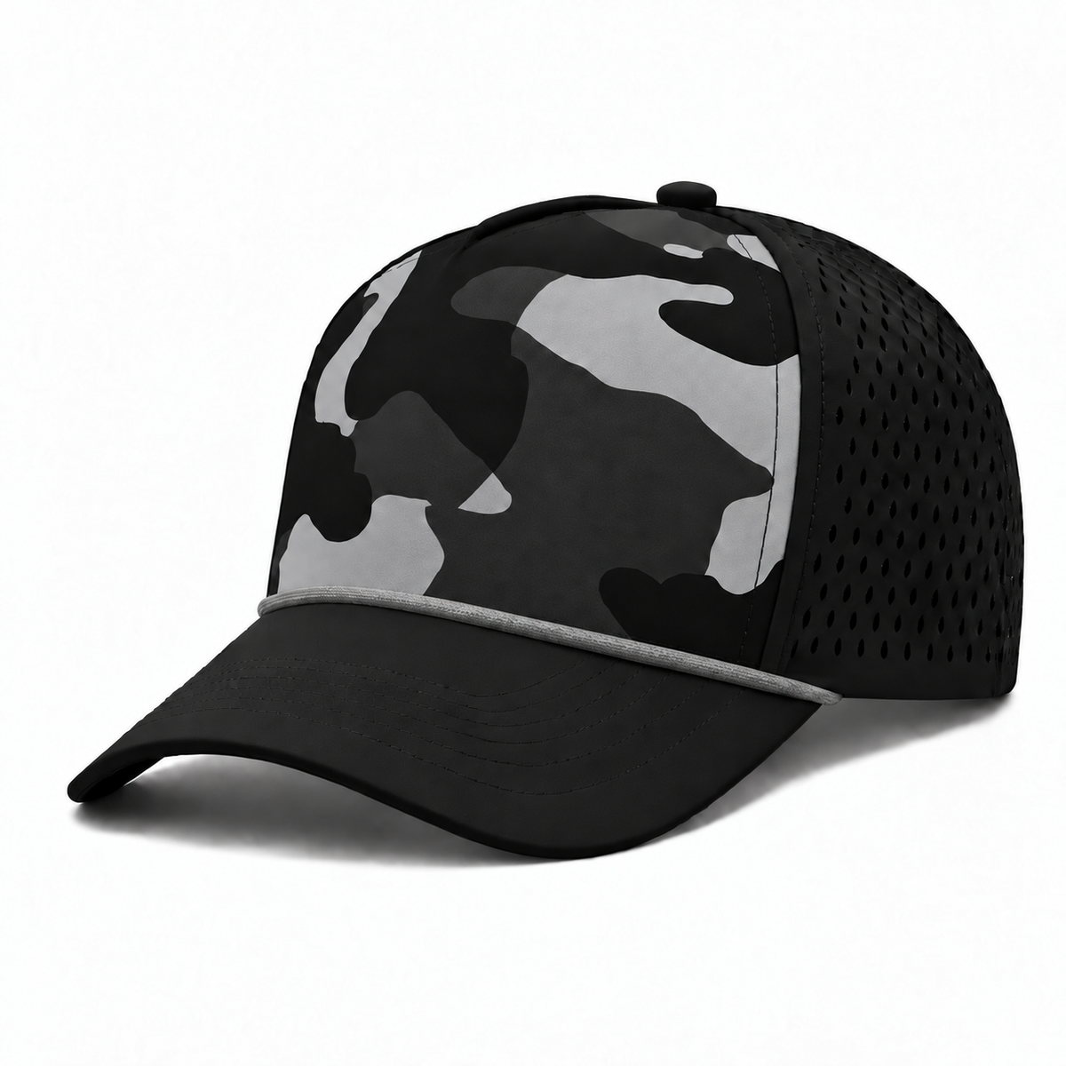 Joe's USA - CATCH FLOW - 5 Panel Perforated Rope Hat