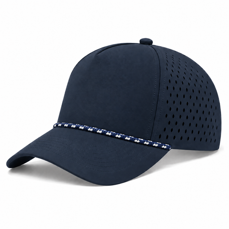 Joe's USA - CATCH FLOW - 5 Panel Perforated Rope Hat