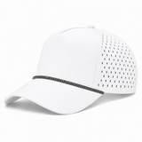 Joe's USA - CATCH FLOW - 5 Panel Perforated Rope Golf Hat