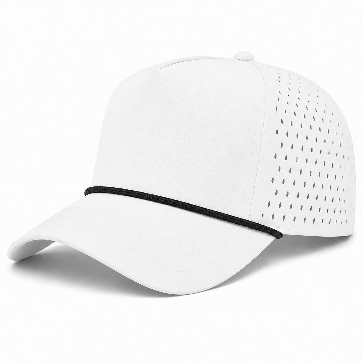 Joe's USA - CATCH FLOW - 5 Panel Perforated Rope Golf Hat