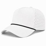 Joe's USA - CATCH FLOW - 5 Panel Perforated Rope Golf Hat