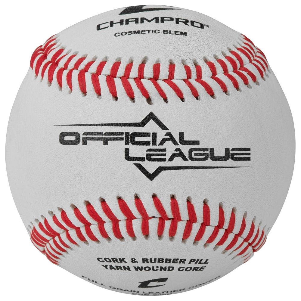 Champro Official League Leather Baseball CBB-200D Champro Sports