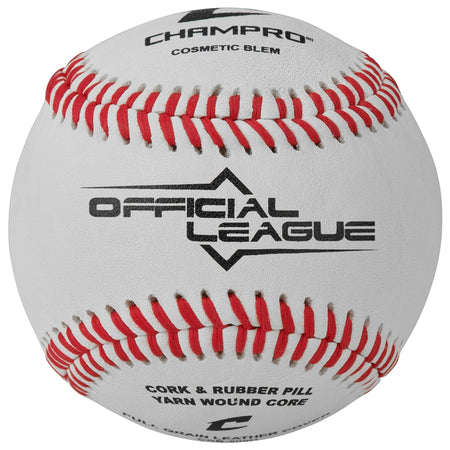 Champro Official League Leather Baseball CBB-200D Champro Sports