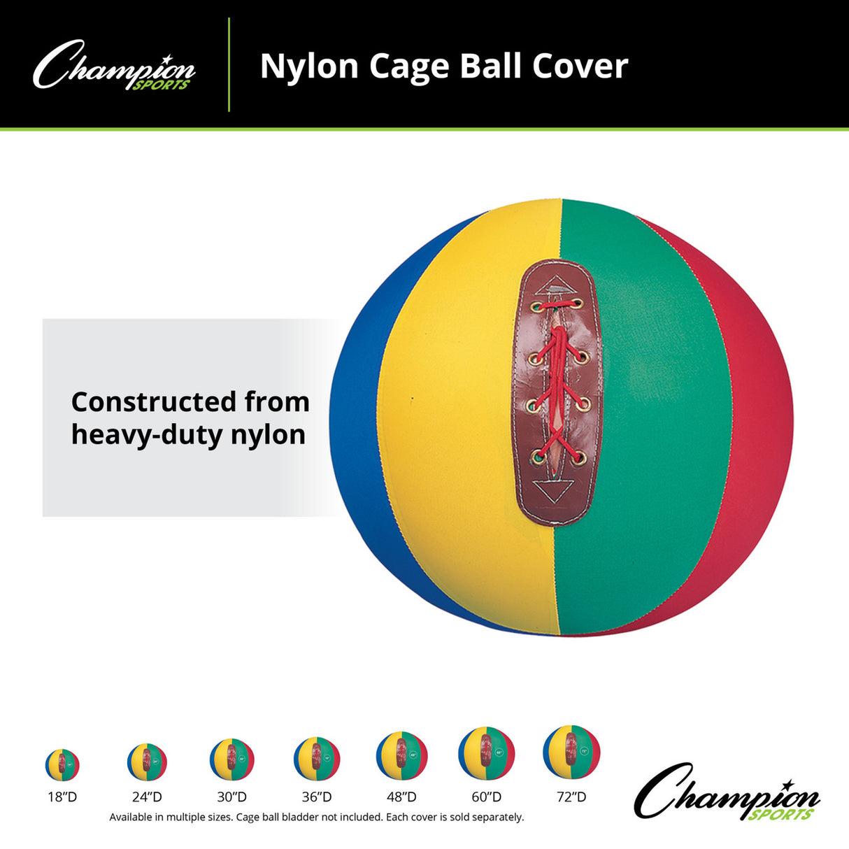 Champion Sports NYLON CAGE BALL COVER 72"