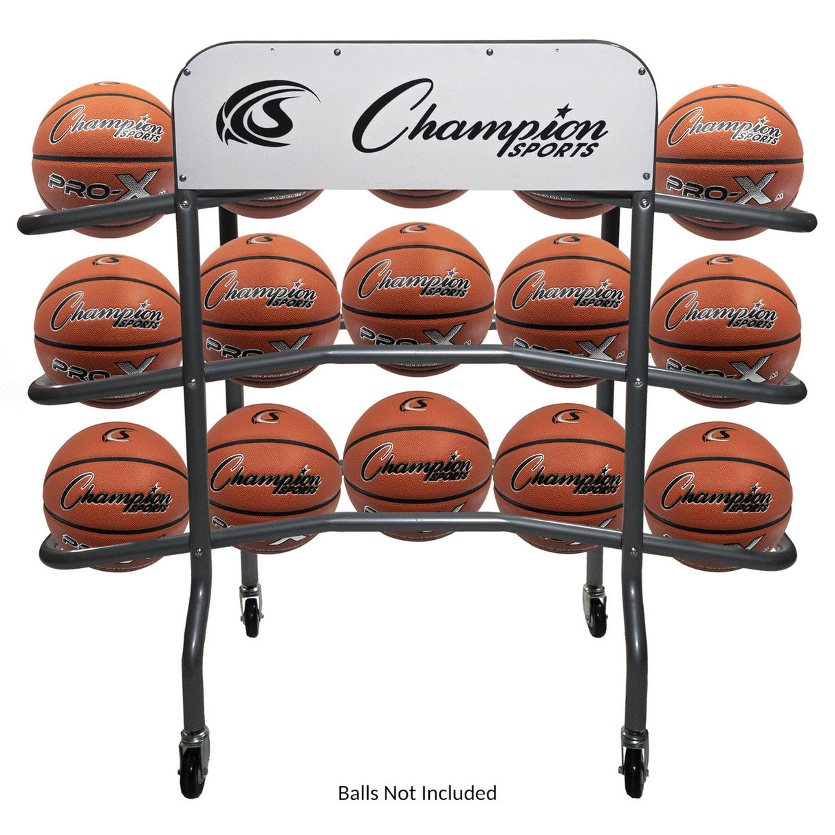 Champion Sports 3-TIER PRO BASKETBALL RACK