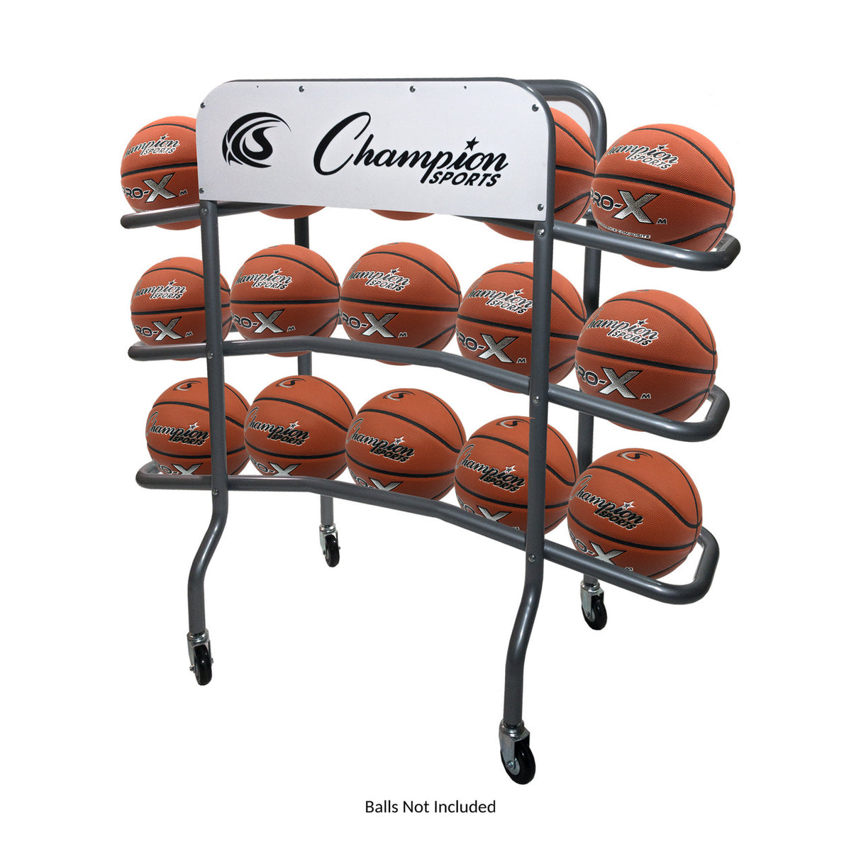Champion Sports 3-TIER PRO BASKETBALL RACK