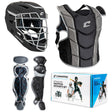 Champro Optimus Pro Fastpitch Catcher's Kit | Champro CBSF1 Champro BLACK JV