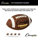 Champion Sports PRO COMPOSITION FOOTBALL OFFICIAL